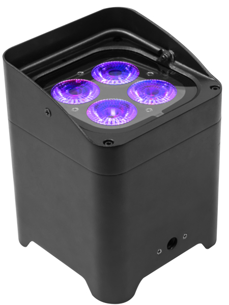 ProLights SMARTBAT 4x8w RGBW Wireless LED (schwarz)